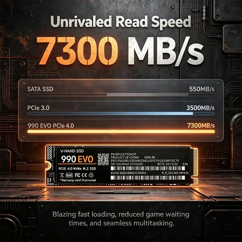 Original 990 EVO NVMe M.2 2280 - M.2 Nvme 4Tb Pcie 4.0 Ssd recension och pris