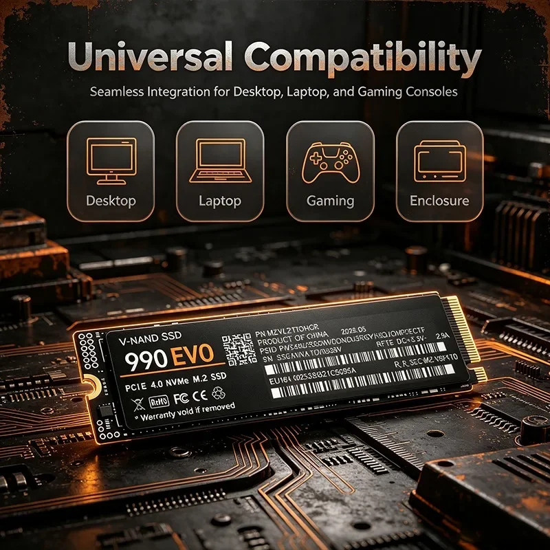 Original 990 EVO NVMe M.2 2280 - M.2 Nvme 4Tb Pcie 4.0 Ssd recension och pris