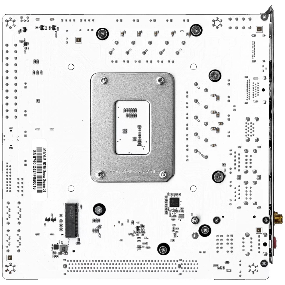 JGINYUE  B760i-Snow Dream  Mot - Lga 1700 Ddr5 Itx Motherboard recension och pris