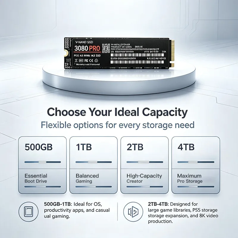 NEW 3080PRO M.2 NVMe SSD PCIe  - M.2 Nvme 4Tb Pcie 4.0 Ssd recension och pris