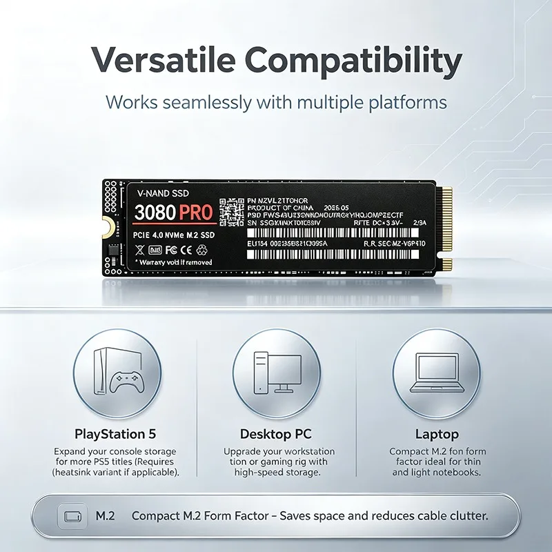NEW 3080PRO M.2 NVMe SSD PCIe  - M.2 Nvme 4Tb Pcie 4.0 Ssd recension och pris