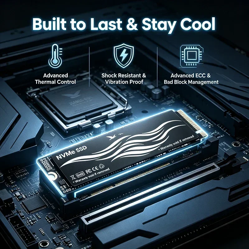 Internal Drive NVMe M.2 SSD PC - M.2 Nvme 4Tb Pcie 4.0 Ssd recension och pris