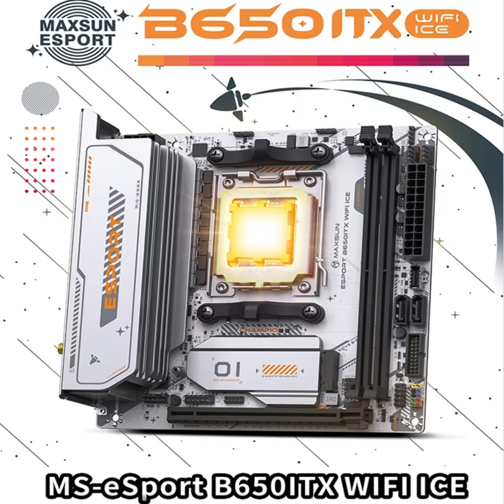 MAXSUN Motherboard ESport B650 - B650 Itx Motherboard Wifi recension och pris