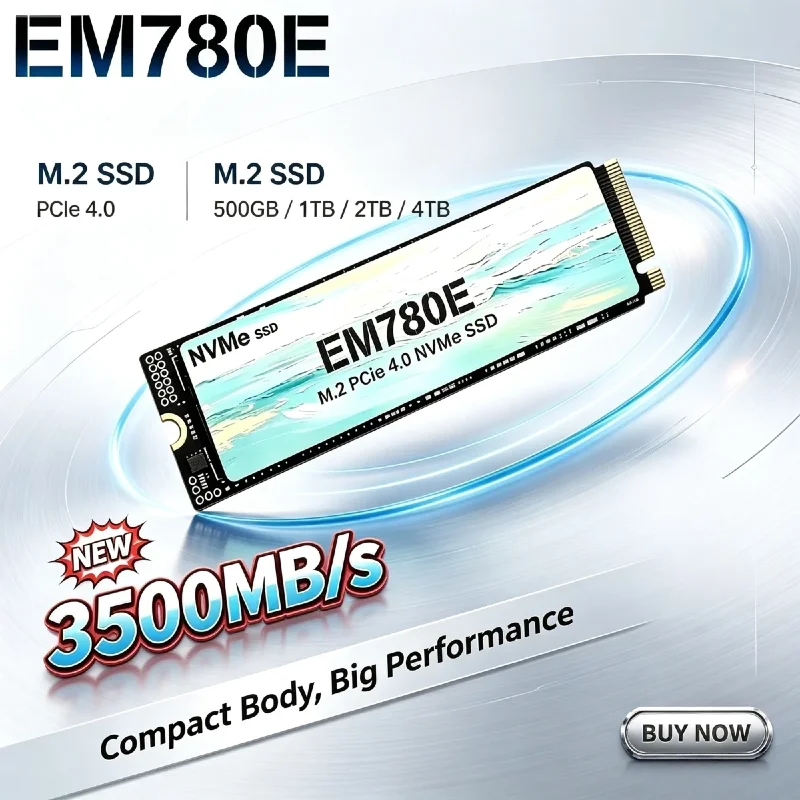 EM780E M.2 NVMe PCIe 4.0 Inter - M.2 Nvme 4Tb Pcie 4.0 Ssd recension och pris