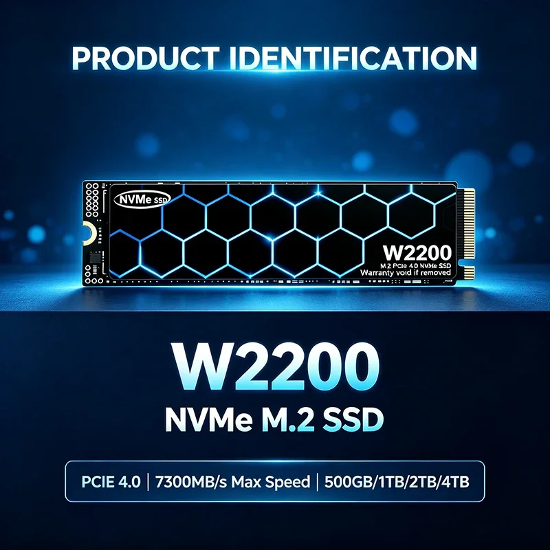New 2026 Fast Speed W2200 High - M.2 Nvme 4Tb Pcie 4.0 Ssd recension och pris