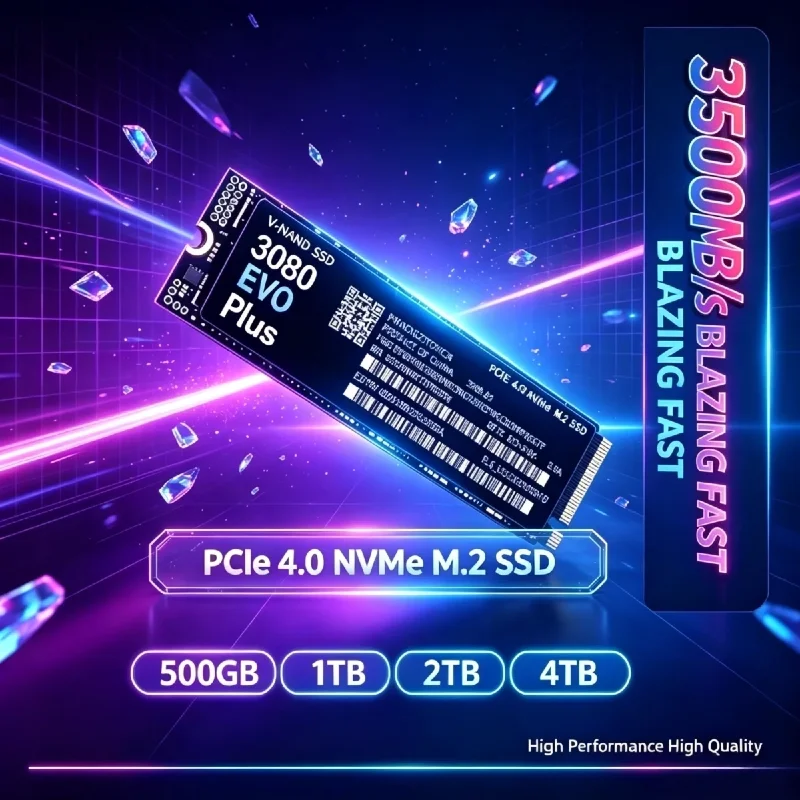 3080 EVO Plus 1TB 2TB 4TB M.2  - M.2 Nvme 4Tb Pcie 4.0 Ssd recension och pris